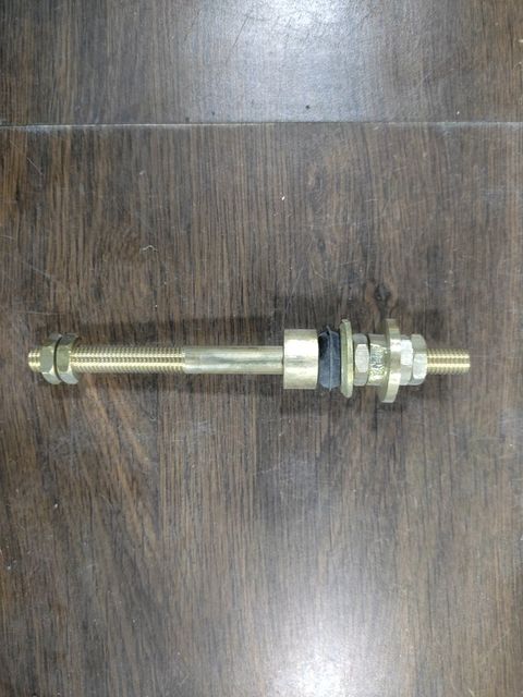 Cylinderical Brass Earthing Rods, For Industrial Material SS Color Silver Shape Cylinderical Surface Finish Smooth Fault Current Capacity - Image 1