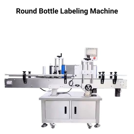 Automatic Vial Labeling Machine Origin China Accuracy ±1mm Model NO. UN-200E Trademark Unipack HS Code 8422301090 Control Type PLC+HMI - Image 2