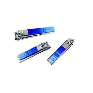 16PCS Gradient Blue Nail Clipper Set Home Nail Clipper MOQ 600set Color Silver Trademark SSS Brand Name SSS Shape Flat Head - Image 3