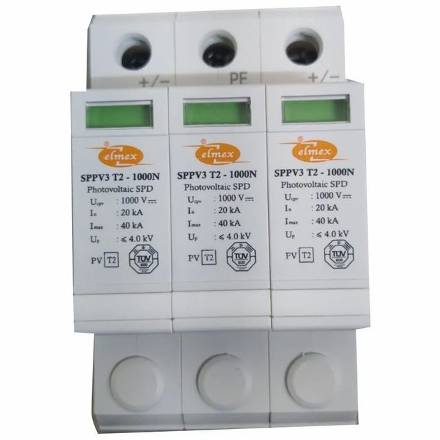 Power Surge Protector Protection Level 2 Front Panel LEDs 3 Voltage Rating 600v Protection mode(s) 4 Application Pv - Image 5