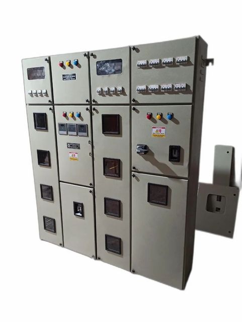 Feeder Pillars Electric Control Panel Material CRCA MCB Count TPN Current 1500Amps Bus Bar Aluminium Phase Three Phase Rated Voltage 415 - Image 2
