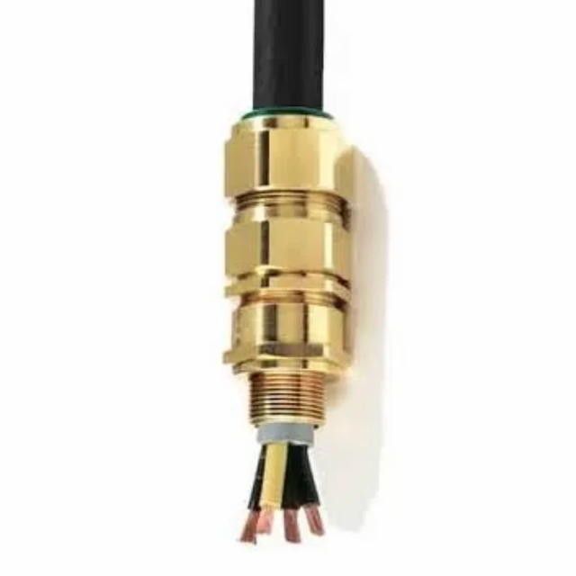 Brass Cable Gland, IP33 Color Brass Long Life Yes IP Rating IP33 ...