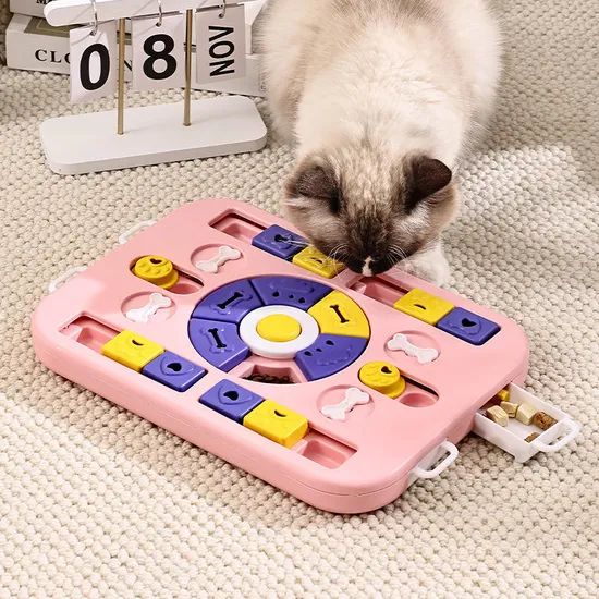 Treat Dispensing Interactive Dog Puzzle Toy Slow Feeder - Image 1