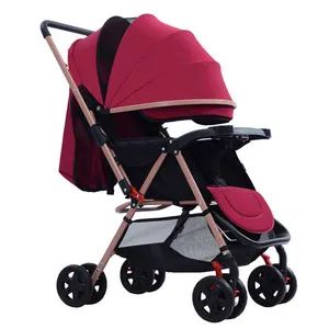 High Quality Baby Stroller Pram Super Light Can Be Foldable Baby Stroller - Image 4