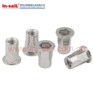Shenzhen Steel Rivet Nut In-sail ZnNiTin Plating ISO9001 15D 500kPCS/Week - Image 6