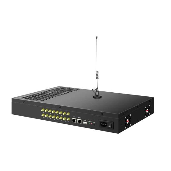 16 Channels 128 SIM Cards GoIP Gateway GSM VoIP Gateway with SIM Card ...
