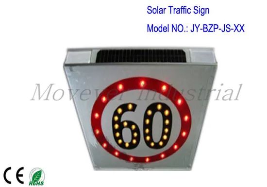Prohibition to Go and Stop Solar Powered LED Traffic Sign LED Work Lights - Image 4