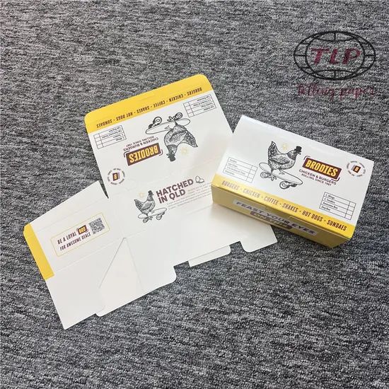 Custom Takeaway French Fries Fast Food Packaging Burger Box, Disposable ...