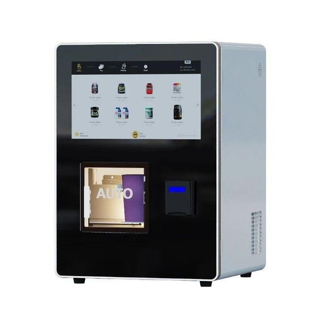 Commercial Countertop Protein Shake & Supplement Vending Machine – Smart Touchscreen Dispenser - Image 3