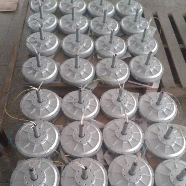 50kw 400rpm pancake corless axial flux generator Packaging Ploywood case Design Style permanent - Image 3