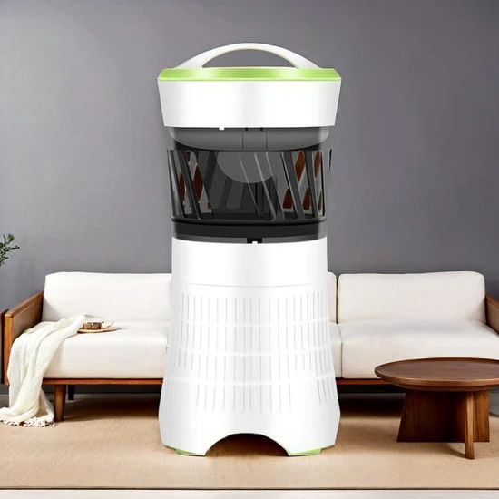 Child Pet Safe Rechargeable LED Mosquito Trap Non Toxic Bug Zapper Insect Killer Lamp - Image 3