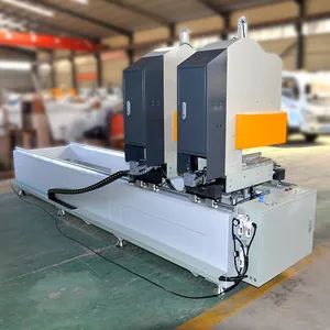 China Two Head Seamless Welding PVC UPVC Door Window Making Manufacturing Machine - Image 4