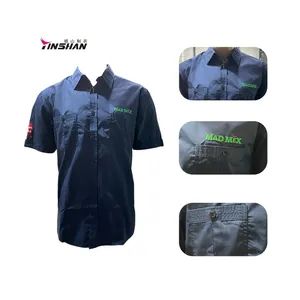 Custom Worker Wear Work Clothing Mechanic Men Uniforms Overalls - Image 3