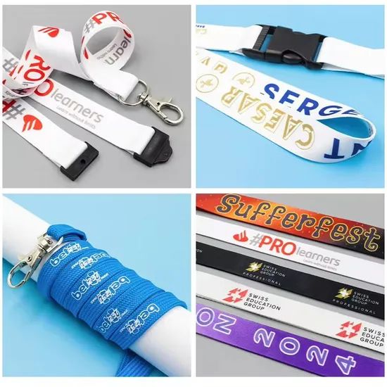 Print Keychain Neck Personalized Custom Breakaway Sublimation Nylon Polyester Lanyards with Logo Custom - Image 2