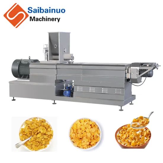 Low Cost Best Price Breakfast Cereal Corn Flakes Puff Snacks Bread Crumb Product Machine Manufacturing Plant - Image 3
