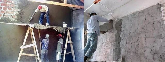 Wall Mortar work Building Masonry Service Service Mode Offline State/Form Mortar work Service Duration 1 Week Surface Of Application - Image 2