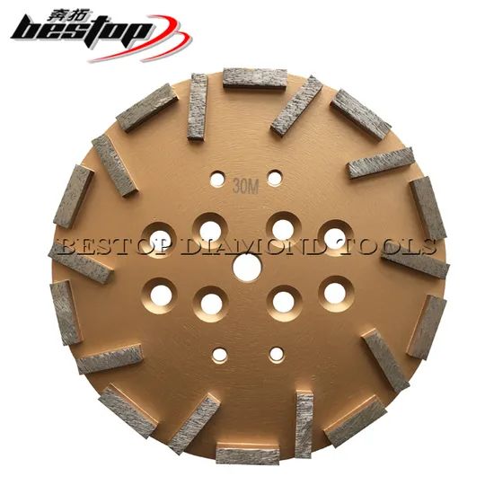 10 Inch 250mm PCD Diamond Grinding Plate Wheel for Floor Coating Removal Usage Dry/Wet Production Capacity 100000PCS/Month - Image 2