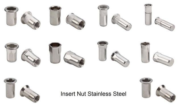 M3 ~ M10 Blind Rivet Nuts Material M3 ~ M10 Length Range M3 ~ M10 Quantity Per Pack 1000 Nutsert Type Closed Type Usage/Application Sheet - Image 1
