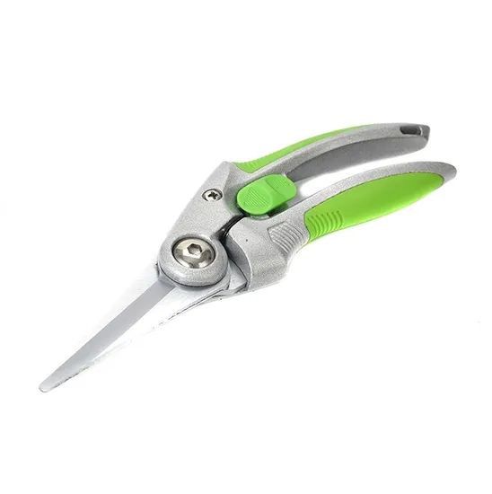 Pruning Shear Carbon Steel Secateurs Hand Pruner Garden Scissors - Image 1