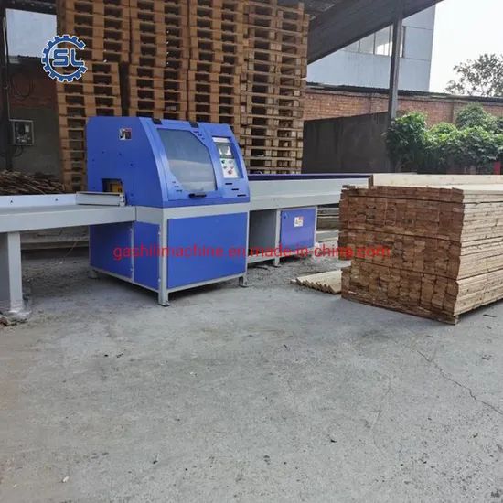 CNC Automatic Wood Cross Cut off Saw Machine Trademark GL Condition New Color Customized Layout Horizontal HS Code - Image 4