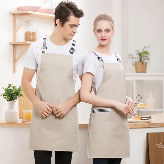 Trendy Personalized Cotton Aprons for Seasonal Kitchen Style - Image 3