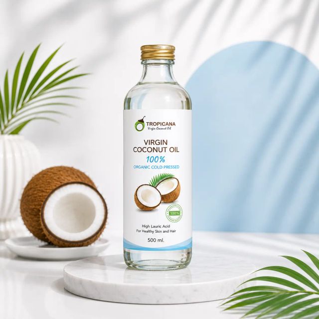 Virgin Coconut Oil 500ml Organic Yes Shape Liquid Oil Origin Indonesia Form Clear Liquid Port All of Indonesia Texture Smooth and Light - Image 2