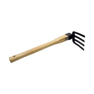 Mini Digging Tools 38cm Length Customizable Hoe Rake - Image 2