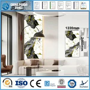 WPC Wall Decoration Panel 1220X2440mm Outdoor Use Level a Usage Indoor Design Style Modern Customized Customized Model No. PVC UV - Image 6
