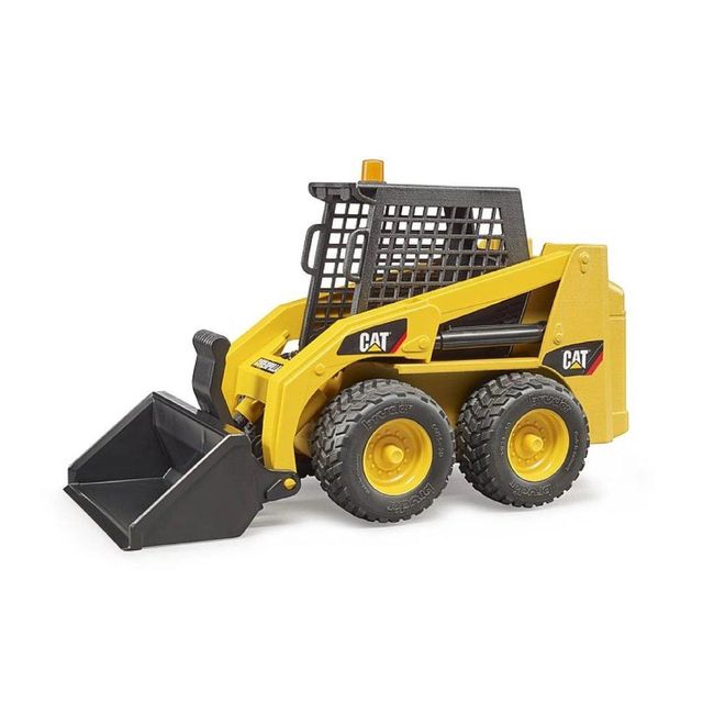 CAT 299D3 skid steer loader for heavy construction work strong engine compact design and powerful hydraulics ideal for digging trenching loading and site preparation applications - Image 1