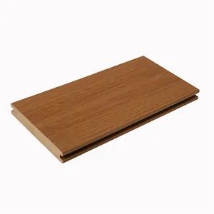 Fireproof Wood Plastic Composite Decking WPC Outdoor Decking Engineered Flooring - Image 3