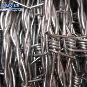 Protective Barbed Wire Double-Twisted Barbed Wire Barbed Wire Net Hot-DIP Galvanized Wire Net - Image 2