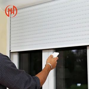 Aluminium Security Rolling Window Roll up Door Wind Proof Roller Shutter - Image 3