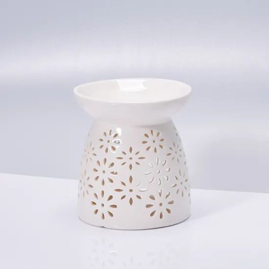 Little Flower Pattern Incense Smoke Furnace Aromatherapy Oil Diffuser for Home Scents - Image 3