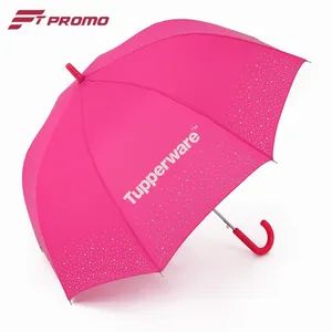 Apolo Auto Open Straight Umbrella for Printed Size 23*8k Origin China Fabric Pongee Certificate SGS Anti UV Anti UV Model NO. - Image 1