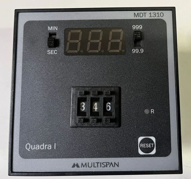 Multispen Digital Preset Table Timer ( Thumb Wheel) Brand Multispen Display Type Digital Set_point Single Set Point Power Supply 230VAC +/- 20%, 50 - Image 1