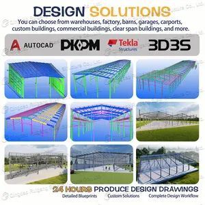 Customized Pre-Engineerd High Rise Prefabricated House Warehouse Building Frame Construction Hotel Steel Structure - Image 6