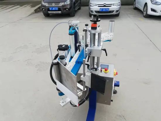 Top and Bottom Labeler Labeling Machine Trademark ZH Origin Yantai Motor Power 1kw Gross Weight 60kg HS Code 8422303090 Driven Type - Image 3