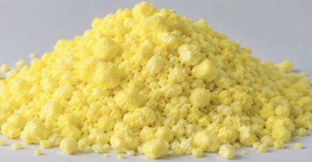 Sulphur granules – product photo 1, product detail gallery
