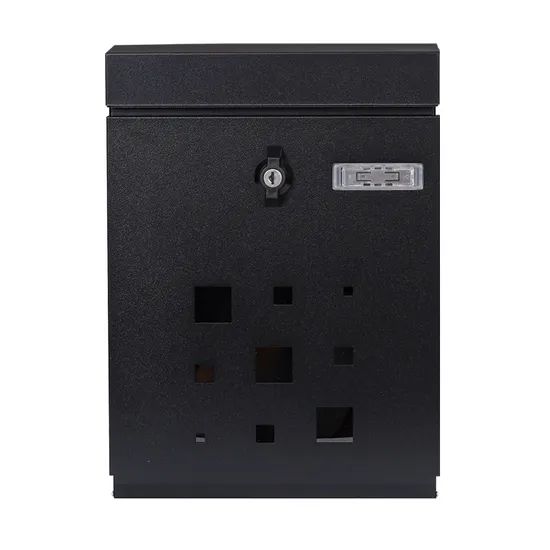 Popular Household Locking Wall Mounted Outdoor Galvanized Sheet Metal Mail Boxes - Image 4