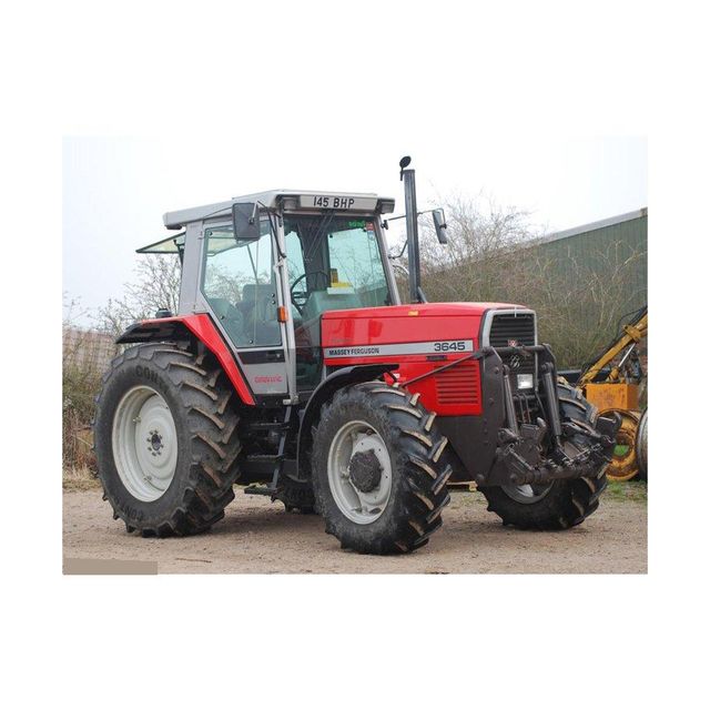 massey ferguson farm tractor high performance machine designed for heavy duty agricultural tasks including tilling seeding spraying and hauling equipped with comfortable operator controls low maintenance and long service life - Image 5