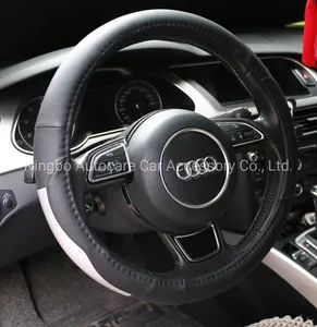 Cheap Price PVC Leather Car Steering Wheel Cover Origin China Brand Autocare Model NO. W8003 Size S/M/L/XL/XXL HS Code - Image 5