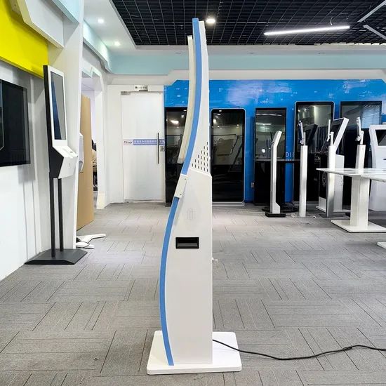 23.6 Inch Multi-Touch Function Curved Kiosk Vertical Design Self Service Kiosks - Image 6