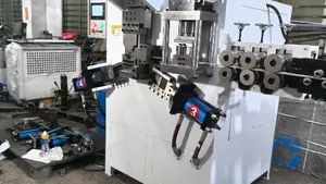 Hydraulic Heavy Duty Stainless Steel Flat Strip Clamp Forming with Hole Punching Machine Factory - Image 3