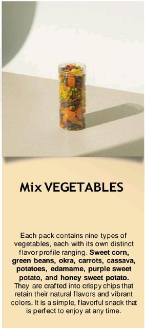 Healthy snack Foods Crispy Chips Made from 100% Fresh Fruits & Vegetables - Image 11