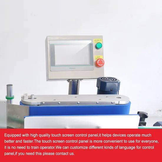 Automatic Bottle Can Rolling Vertical Labeling Machine Trademark APM Model NO. APM-L211 HS Code 8443192290 Driven Type - Image 4