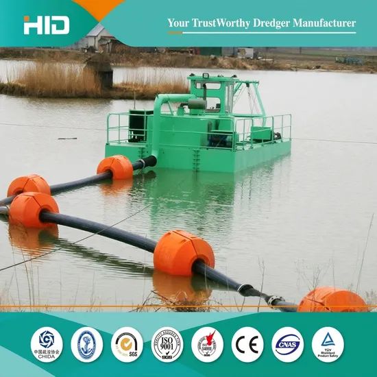 HID Brand Logistic Cargo Shipping Pontoon Customized Size Barges with Loading Crane - Image 1