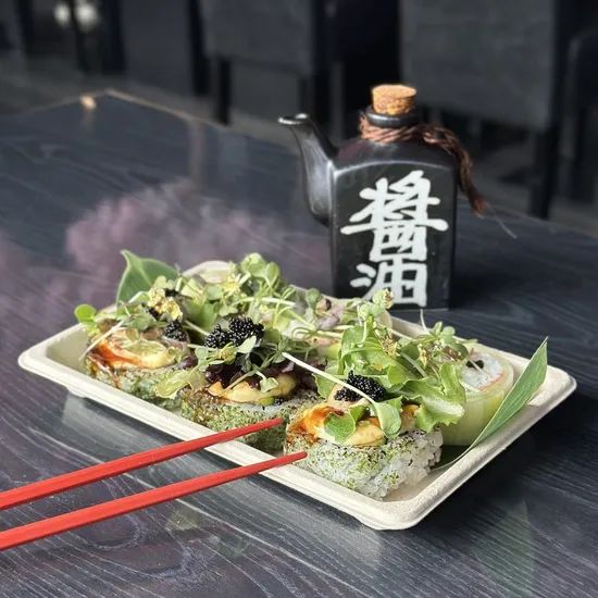 Disposable Food Tray Container Friendly Sugarcane Bagasse Disposable Sushi Tray - Image 4