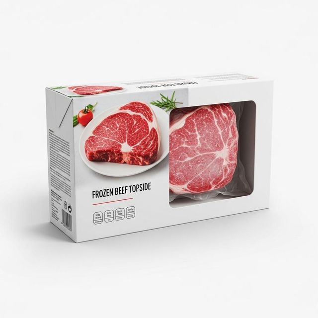Frozen Beef Topside Nutrient Rich Beef Cut Prepared Under Strict Quality Control For Wholesale Food Buyers - Image 1