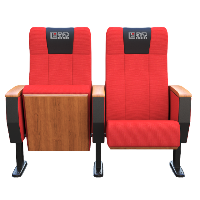 High quality Luxury Full Upholstery Auditorium Chairs Theater Furniture Modern Commercial school Furniture - Image 2