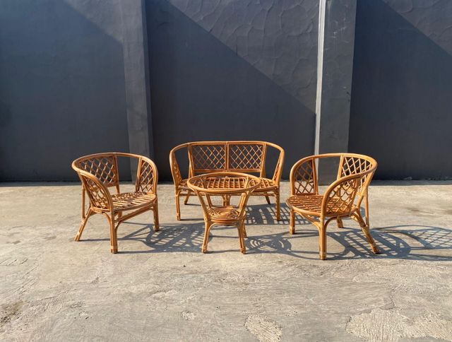 Bahama Living Sets, 80 Left! Packaging Single Face Material Natural Rattan - Image 2